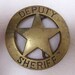 Deputy Sheriff Belt Buckle-Brass