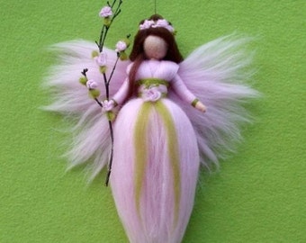 Needle Felted Wool Fairy or Angel Instructions Pattern PDF How to do Tutorial Guide