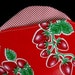 Red Strawberries & Gingham Oilcloth Placemats