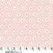 Pink and Green Geometric Medallions Fabric, Bella Butterfly for Michael Miller, Medallions in Pink, 1 Yard
