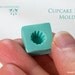 Cupcake Base Mold - 1/12 scale dollhouse miniature