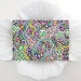 Zen Doodle ACEO Original Spring Colors Mixed Media Abstract Miniature Art Artist Trading Card Collectable