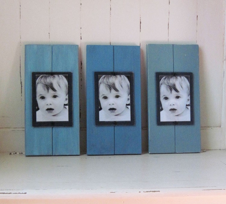 This Popular Set of Three Plank Frames with by ProjectCottage