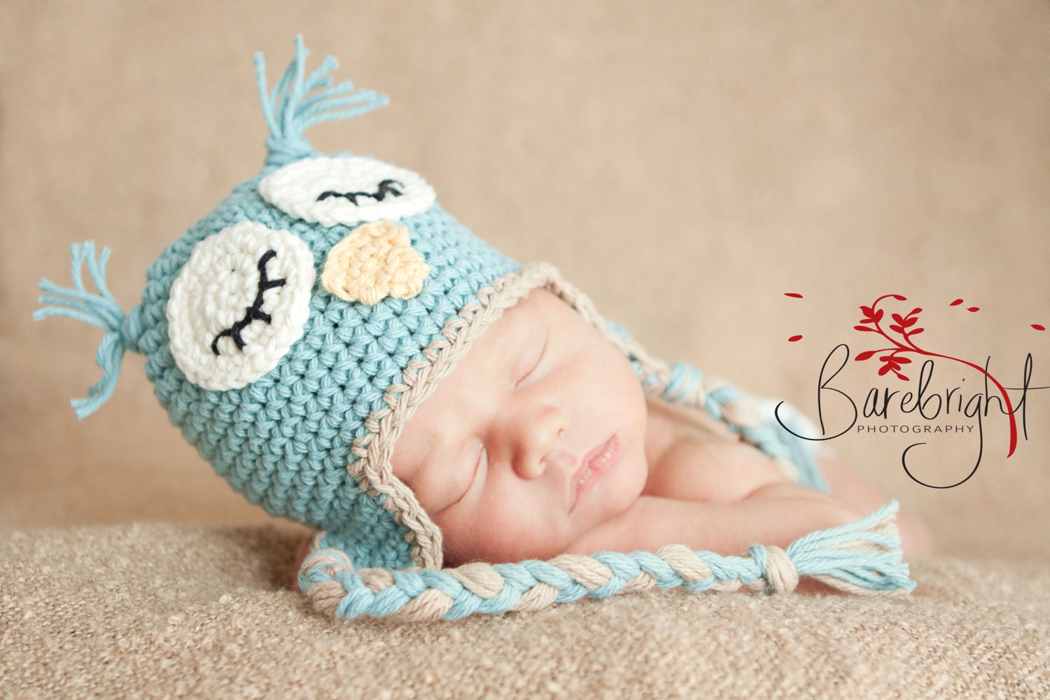 crochet pattern baby beginner for hat PATTERN Pattern Newborn Hat HoneySilksCo by Baby Hat Owl Hat