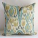 Kravet - Ikat Inspired Pillow Cover / 18 x 18