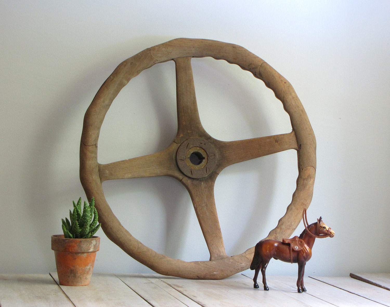 vintage toy steering wheel