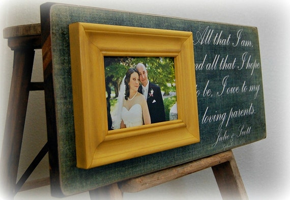 Wedding Gifts For Parents Personalized Picture Frame Custom Wedding Gifts For Parents Personalized Picture Frame Custom