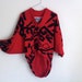 vintage Organically Grown sweatshirt / batwing / cocoon sweatshirt / 90s / abstract
