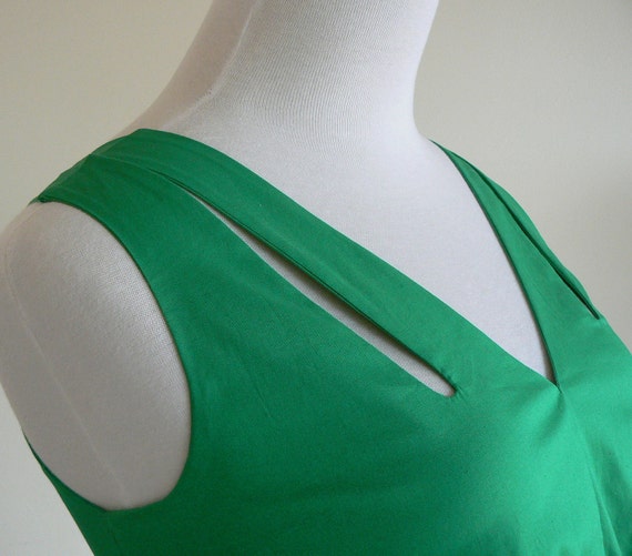 Maxi Maternity dress in Green Color. Sample Sale. by estmoda