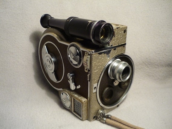 Vintage Revere Eight Model 60 8MM Movie by yourvintagecamera