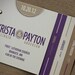 Storybook Poster Script Wedding Program- customize to match your wedding theme and colors