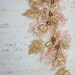 Peach/Copper Lace Applique - Reserved for Sharon