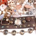Broken Estate Jewelry Lot - Pins, Pearls, Earrings, Necklaces, A Watch... / Estate Destash