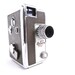 Vintage Revere 40 Movie Camera - Silver & Brown 8mm Movie Recorder / Retro Film
