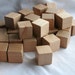 Vintage 1 Inch Wooden Blocks Set of 20