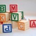 Miniture Wooden Alphabet Blocks 15 Count