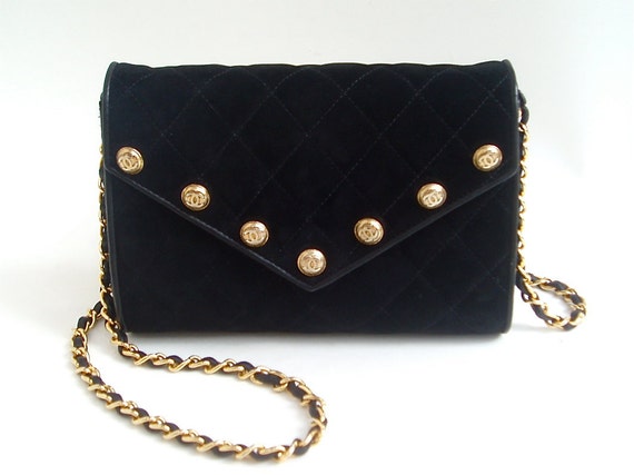 chanel envelope clutch with chain