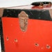 Vintage Red Box with handle and latch