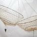 Vintage String Fish or Crab Net with Weight