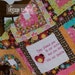 Baby Quilt - They Placed you in our arms and you slid into our hearts