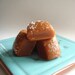 Under 15 Edible Gift - Handmade Fleur de Sel Caramels - 1/2 lb in Eco Wax Bag