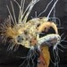 Giant Anglerfish painting done in spray paint using a handmade stencil
