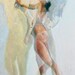 Studio Painting - "Intrusive Thoughts Study" - Oil on Panel