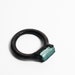 Rustic Boho Chic Blue Tourmaline Copper RIng (6.5-7)
