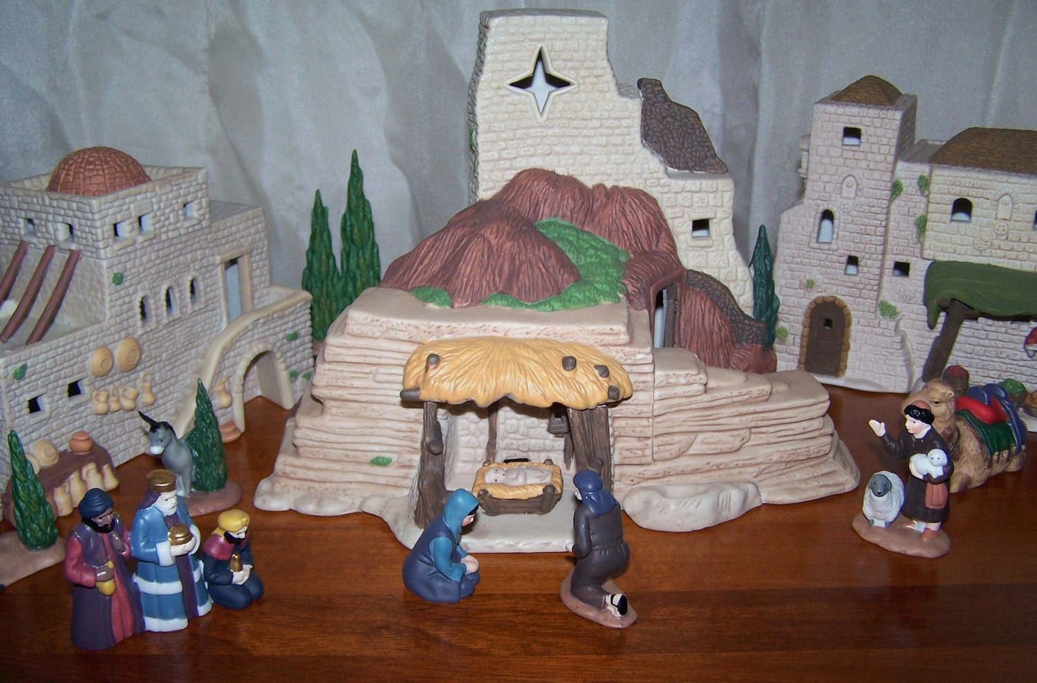 Dept 56 Little Town of Bethlehem Nativity Series Set of 12 in