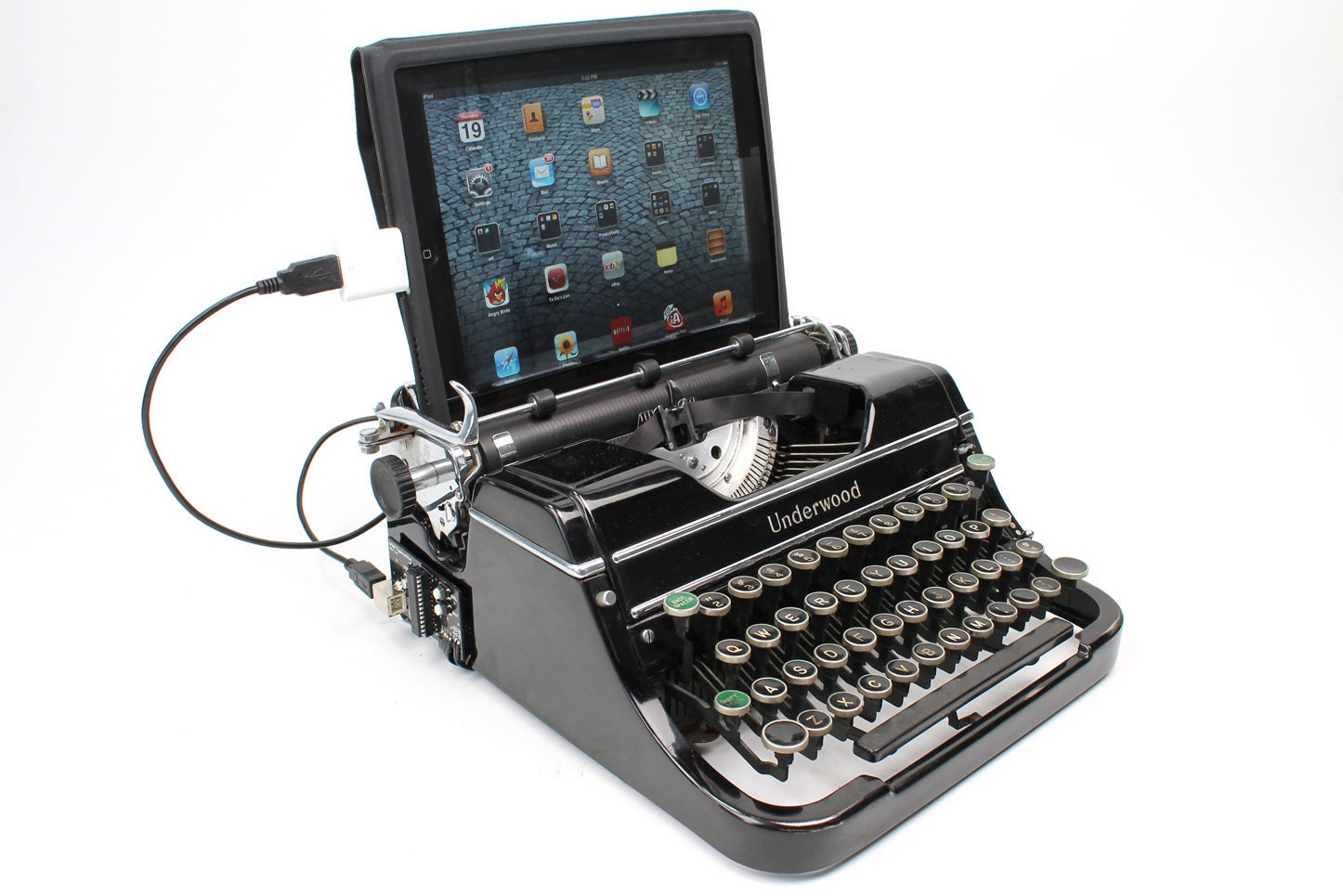 Пишущий usb. USB Typewriter.