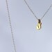 tiny gold letters or numbers. 14k gold vermeil charms. delicate sterling chain • • initial necklace