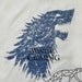 Game of Thrones T Shirt AND FREE Tote Winter Is Coming Unisex fitted White Ringspun Cotton Tee