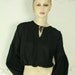 Reserved for Native 1 VTG blk moroccan embroidered top