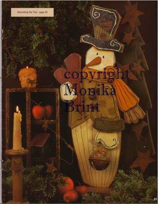 Primitive Wood Christmas Ornament Patterns Plans Diy Free Download