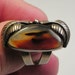 Beautiful Vintage Sterling Silver Montana Agate Ring (MTAGTRING01)