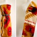 MOVING SALE 50% off- Vintage Fleece Pendleton Print Scarf