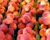 Ripe Peaches Farm Produce is the best, You can almost smell these as you look at them   5x5