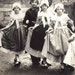Children Dancing in Caen 1900s RPPC