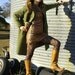 Vintage 1960's Copper Dress