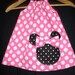 Minnie Mouse pink polka dot Swing dress(available in sizes 5, 6, 7 and 8)