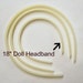 plastic headbands for 18 inch dolls