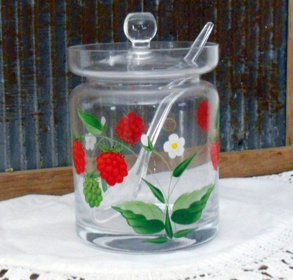 Vintage Sugar bowl lid and spoon