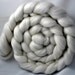 Winter White - Silky Cashmerino Spinning Fiber