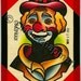 Clown Original Tattoo Flash