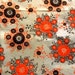 reserved for cmkupfer1 - 1970s dobby weave large floral medium weight upholstery fabric 2.5 yards