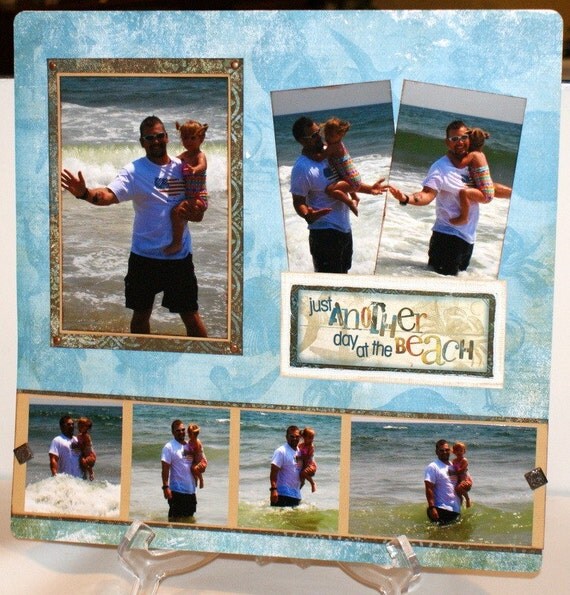 Custom Scrapbook Album Custom Made by PaperPrettiesandMore on Etsy