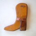 Reserved for Carly/vintage Wood Boot Wall Shelf