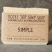 Simple Soap - All Natural Soap, Handmade Soap, Fragrance Free Soap, Vegan Soap, Sensitive Skin Soap