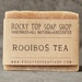 Rooibos Red Tea Soap - All Natural Soap, Handmade Soap, Fragrance Free Soap, Vegan Soap
