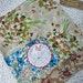 RESERVED FOR KATHY vintage garden wrap apron - Gertrude's laughter